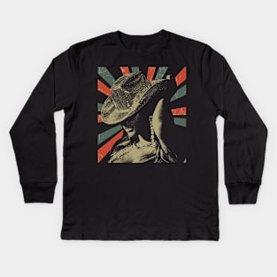 Byonc Renaissance || Vintage Art Design || Exclusive Art Kids Long Sleeve T-Shirt